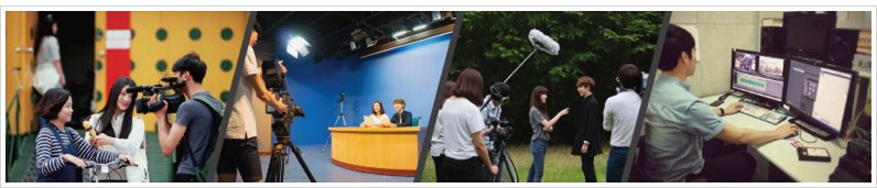 방송광고제작전공 학교내부 지도이미지